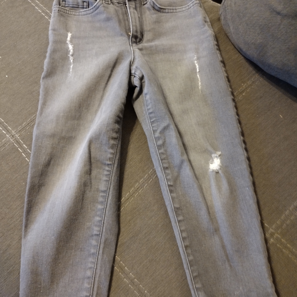 Stylish Gray Kids Jeans